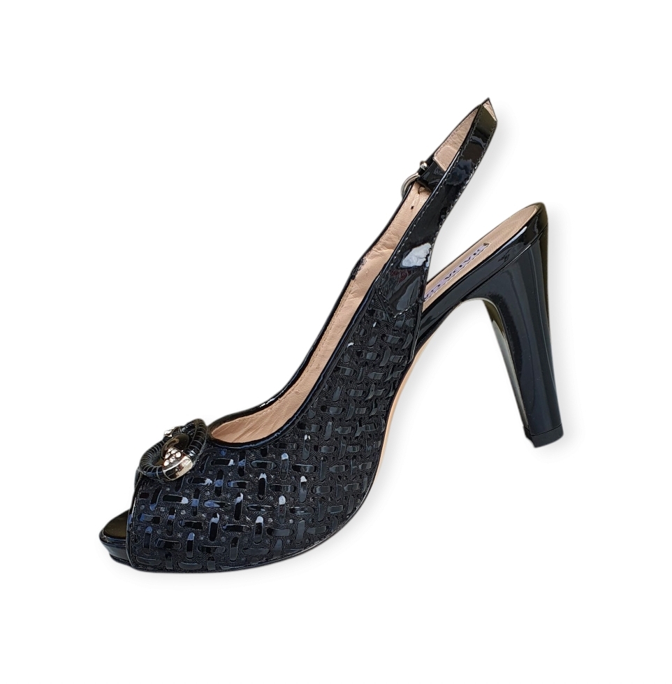 7523 Cam tek nero intrecciato